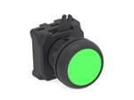 按钮开关 PUSH BUTTON FLUSH GREEN