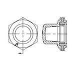 开关硬件 BK 1/4-40 BOOT SEAL MINI PUSH BUTTON