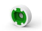 开关翘板/开关帽 CAP, ROUND, GREEN