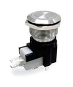 按钮开关 AVH22 FLT SS MT NO LED 26A
