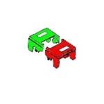 开关盒/开关盖 Rect. 2pc w/LED Cover for Padle Swch