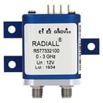 同轴开关 DPDT Ramses SMA 18GHz Ltch Self-CO Ind. 12Vdc TTL Diode Pins Term. with bracket