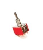 拨动开关 TOGGLE, 3PDT , On-On, Panel Mount