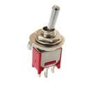 拨动开关 3A 120VAC / 28VDC On-None-On PC Mnt