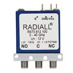 同轴开关 SPDT Ramses SMA 18GHz Latching Self-cut-off 28Vdc Diodes Pins Terminals
