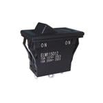 翘板开关 SPDT ON-ON ROCKER SWITCH, 15A a. V, SNAP-IN PANEL MOUNT, SOLDER LUG TERMINALS