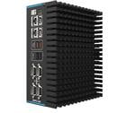 工业箱式电脑 Fanless embedded system, IntelTiger Lake-U i7-1185G7E 1.8GHz (quad core, TDP 15W), 8GB DDR4 pre-installed memory, HDMI/DP++, 4 x 2.5GbE LAN, 4 x COM, DIO, 12-28V DC and RoHS